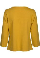 Two Danes Hilda Hemp Cardigan Mustard