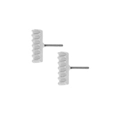 Dansk Copenhagen - Bjork Earrings - Rhodium Plating