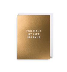 Lagom You Make My Life Sparkle Mini Card