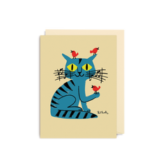 Lagom Music Cat Card