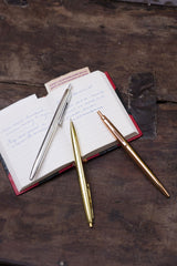 Kikkerland - Retro Metallic Pens - Set of 3