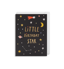 Lagom Design - Little Birthday Star Mini Card