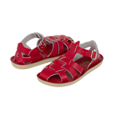 Salt Water Shark Sandals Red