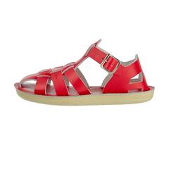 Salt Water Shark Sandals Red