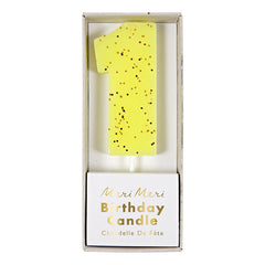 Age 1 - Meri Meri Birthday Candle