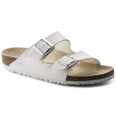 Birkenstock Arizona White Narrow Fit Double Strap Sandals