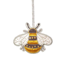Sass & Belle Bee Zari Embroidery Christmas Tree Decoration