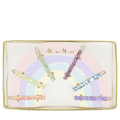 Meri Meri Glitter Rainbow Hair Clips