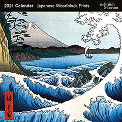 Japanese Woodblocks 2021 Calendar