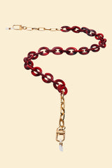 Powder Design - Glasses Chain Block Ruby