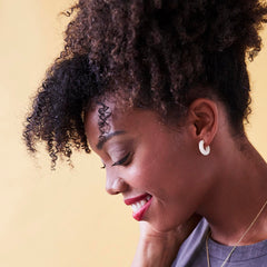 Just Trade Vilma Small Hoop Earrings