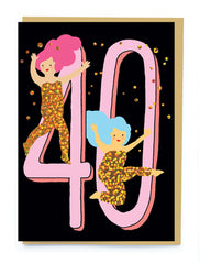 Noi Publishing Age 40 Birthday Card