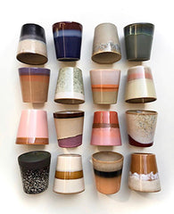 HKliving 70's Ceramics Mugs - Set of 6