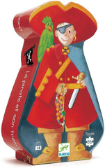 Djeco Silhouette Puzzle - Pirate & His Treasure