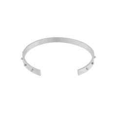 Dansk Copenhagen - Brooklyn Cuff Bracelet - Rhodium Plating