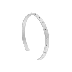 Dansk Copenhagen - Brooklyn Cuff Bracelet - Rhodium Plating