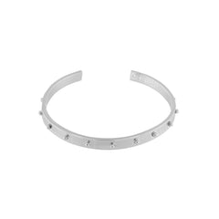 Dansk Copenhagen - Brooklyn Cuff Bracelet - Rhodium Plating