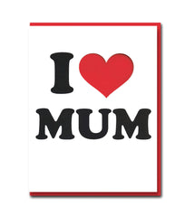 I Heart Mum Card - 1973