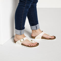 Birkenstock Gizeh Snake Cream