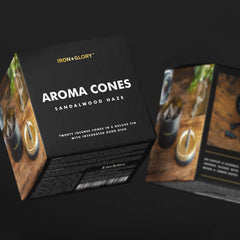 Iron & Glory Sandalwood Incense Cones
