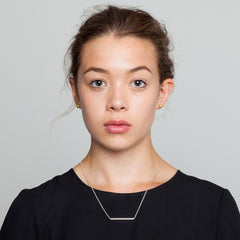 Matthew Calvin Tube Pendant - Silver