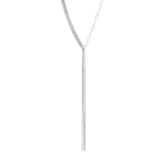 Dansk Copenhagen - Tabitha Creative Panzer Necklace - Silver Plating