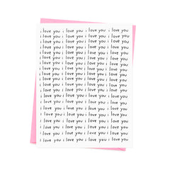 I Love You All Over Card - 1973