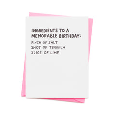 Memorable Birthday Card - 1973