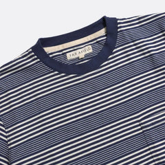 Far Afield Perry Stripe T-Shirt - Navy
