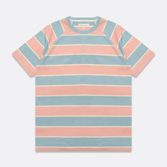 Far Afield Raglan T-Shirt - Tourmaline / Muted Clay