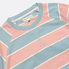 Far Afield Raglan T-Shirt - Tourmaline / Muted Clay