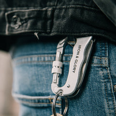 Always Ready Deluxe Carabiner - Silver