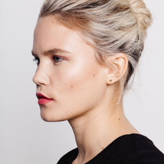 Allied Square Studs - Gold