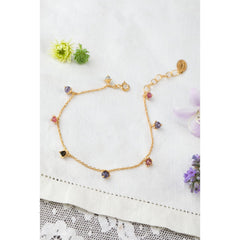 Amanda Coleman Forget Me Not Bracelet Gold
