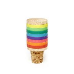 Kikkerland - Rainbow Drink Markers + Bottle Stopper