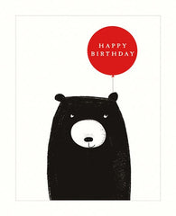 The Art File - Bear & Balloon Card