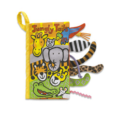 Jellycat Soft Book - Jungly Tails