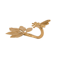 Sass & Belle Gold Bee Hook and Tieback