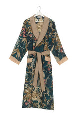 One Hundred Stars Bamboo Teal Gown
