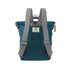 Roka Bantry Medium Sustainable Nylon Teal Backpack