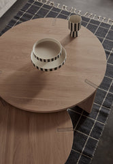 OYOY Living Toppu Tray Large - White / Black