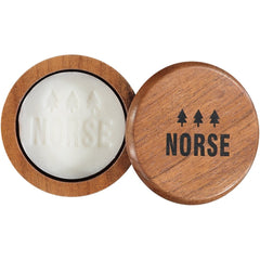 Norse Acacia Wood Shaving Bowl & Shaving Soap - Sandalwood