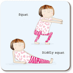 Rosie Made A Thing - Diddly Squat Coaster