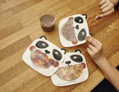 Kikkerland Reusable Snack Zip Bag - Panda