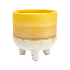 Sass & Belle Mojave Glaze Yellow Planter