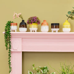 Sass & Belle Mojave Glaze Yellow Planter