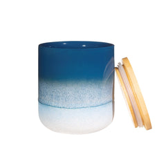 Sass & Belle Mojave Glaze Canister Blue