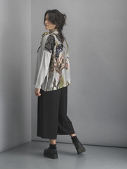 One Hundred Stars Iris Grey Oversized Cashmere Jumper