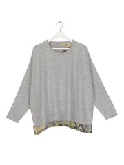 One Hundred Stars Iris Grey Oversized Cashmere Jumper