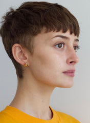 Alex Monroe Small Honey Bee Stud Earrings